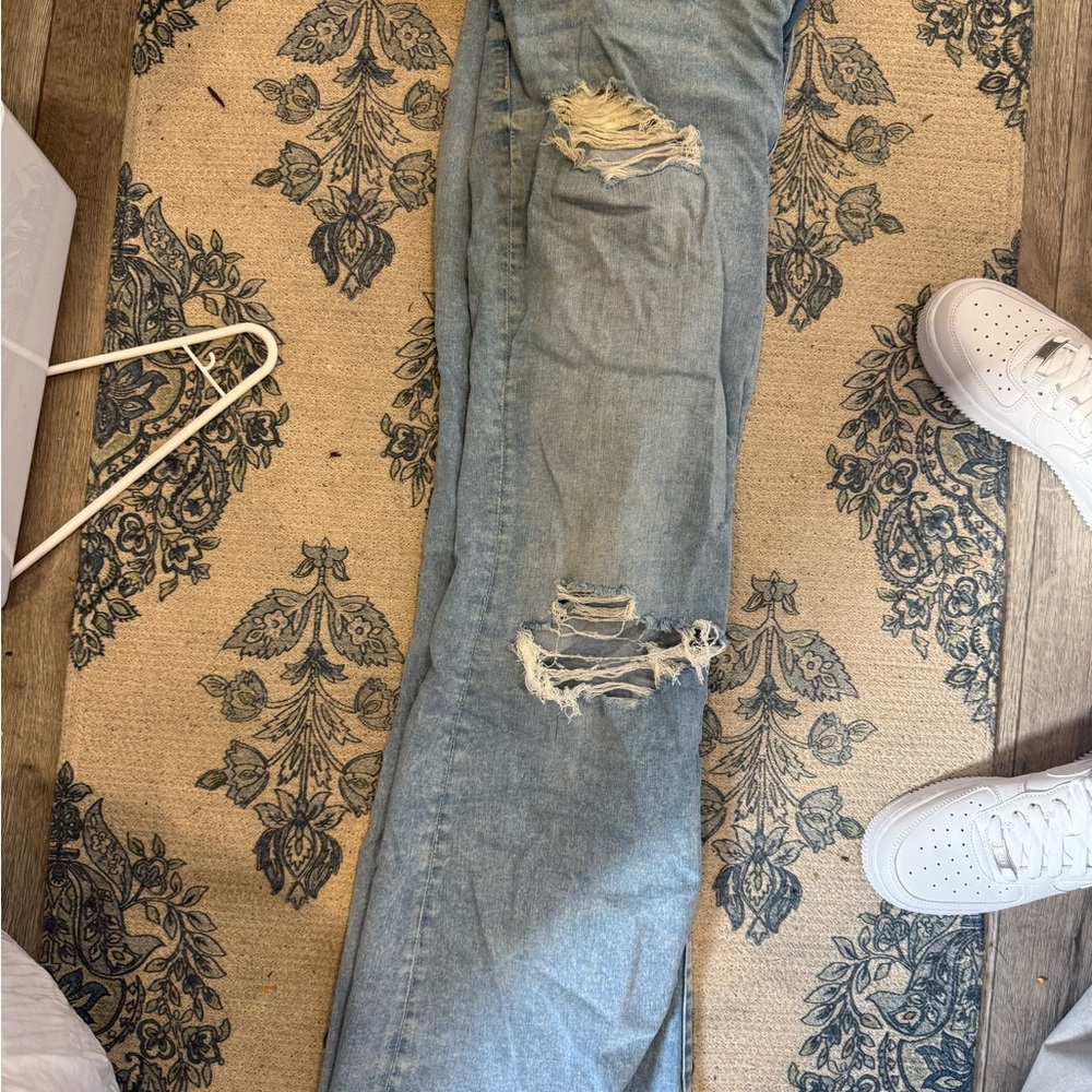 American Eagle Outfitters Light Blue flare Denim Jeans